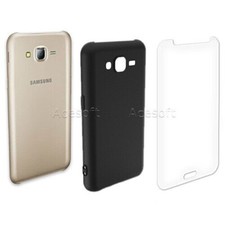 Protector de pantalla fácil de instalar + funda de TPU para T-Mobile Samsung Galaxy J7 J700T