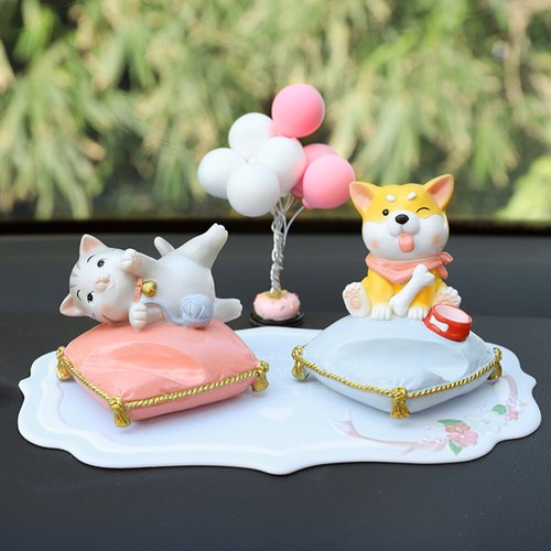Christmas Miniatures Figurines Desktop Phone Holder Ornament - 第 3/11 張圖片