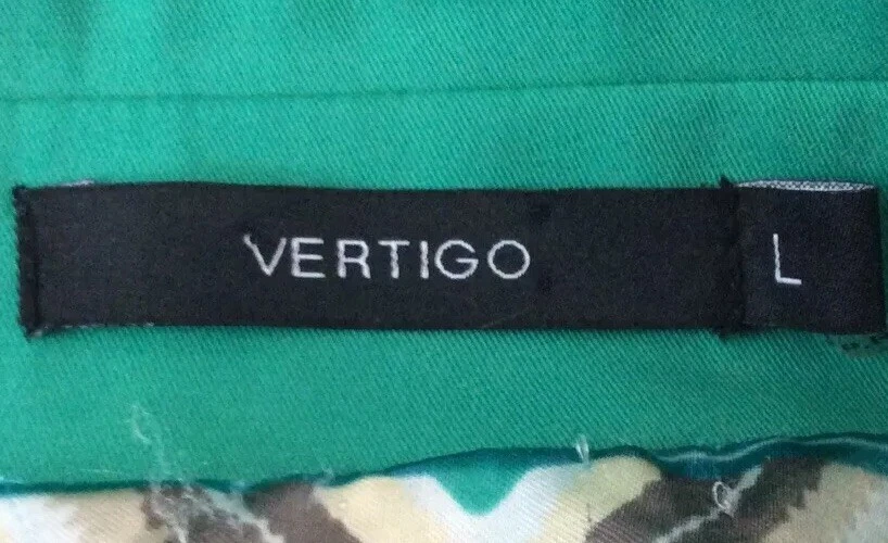 Trench coat Vertigo feminino carreira verde mistura poliéster leve tamanho G excelente estado usado! - Imagem 2 de 4