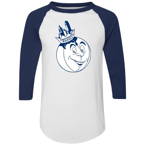 Cincinnati Royals Raglan Shirt Colorblock | NBA Basketball Team - Picture 4 of 5