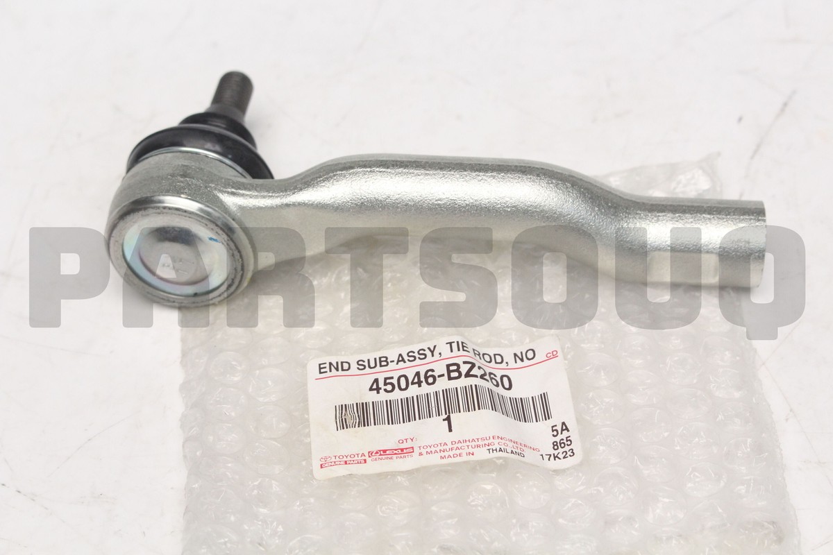 45046BZ260 Genuine Toyota END SUB-ASSY, TIE RO 45046-BZ260