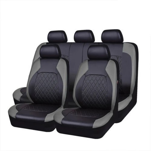 Car Seat Covers Full Set Waterproof Front And Back Seat Protector Hook Universal - Picture 7 of 28