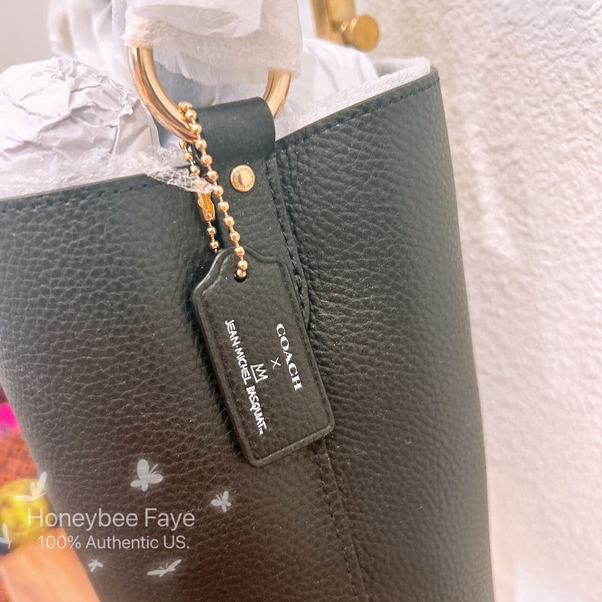 Nwt Coach X Jean Michel Basquiat Small Town Bucket Bag C6073 Nwt Coach X Jean Michel Basquiat Small Town Bucket Bag C6073