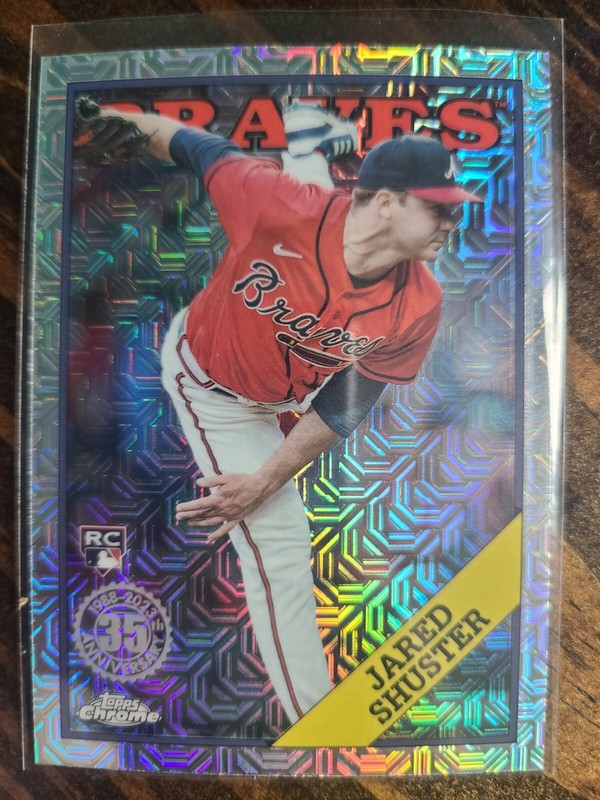 2023 Topps Update Chrome Jared Shuster 1988 Silver Mojo #T88CU-12 (RC)
