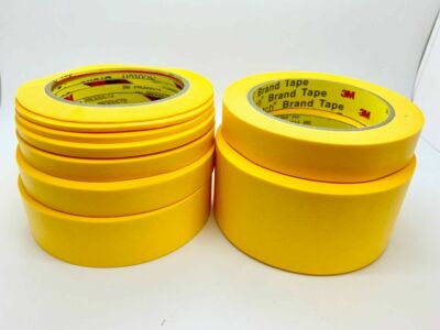3M 244 Performance Abdeckband, Malerkrepp,Hochtemperaturbeständig, Klebeband,50M
