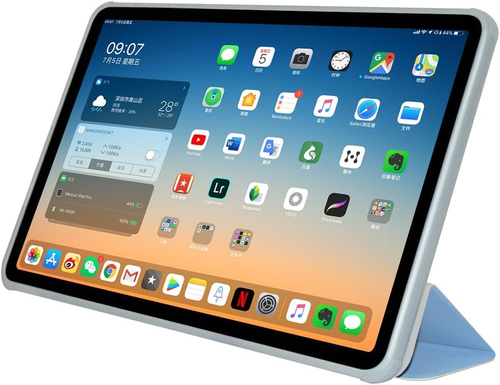 Hülle Cover für TECLAST T60Plus Tablet 12 Zoll, PU Leder Ultra Dünn Leg - Bild 2 von 12