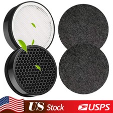 For LEVOIT Air Purifier LV-H132 Replacement Filter, True HEPA  Activated Carbon