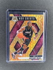 2024-25 Panini Mosaic NBA Greats Honeycomb Prizm Dwyane Wade #300 HOF