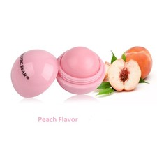 Organic Lip Balm Ball Fruit Flavors Natural Moisturizing Lip Care