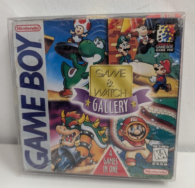 Game & Watch Gallery Nintendo Game Boy 4 Games in One Factory Sealed 1997