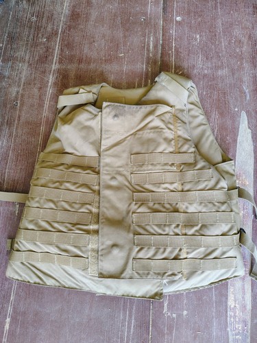 Large - Flack jacket Intercptor P-B Base Vest WITH Soft Armor Inserts USMC