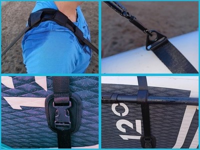 YONGZHAO Kajak Tragegurt Tragbarer Stand Up Surfboard Schultergurt Paddleboard