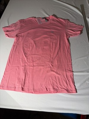 women's simply southern large t shirt Coral/pink#189 Just A Good Ole Girl