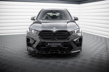 Maxton Design Frontlippe V.1 passend f�r BMW X5 M F95 FL schwarz Hochglanz