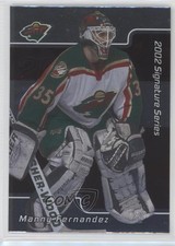 2001-02 ITG Be A Player Signature Series Manny Fernandez #187 2eu