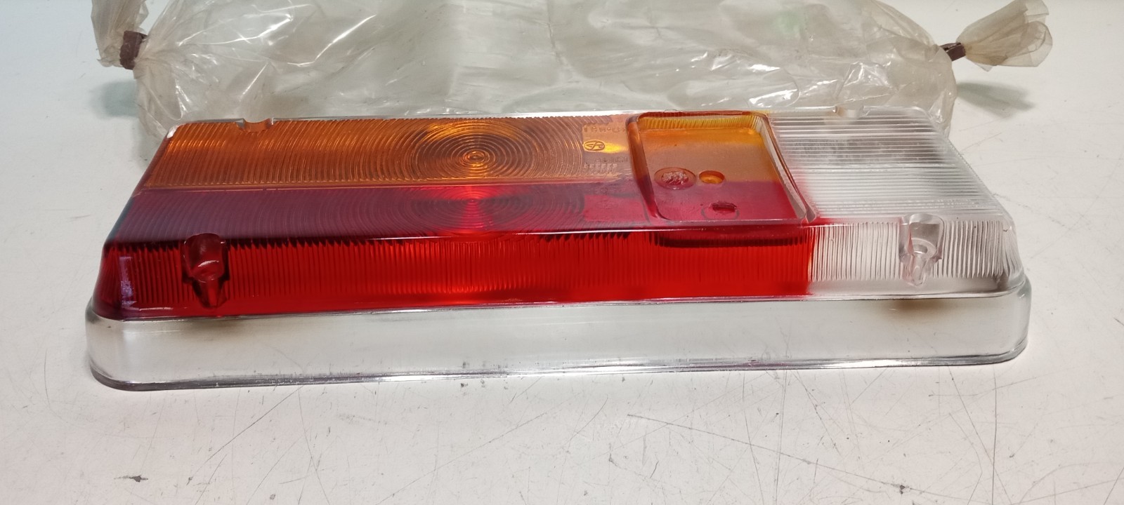 Maserati Ghibli Tail Light Lenses_Bora_Indy_Khamsin_Pair_Euro_Early Models_NEW