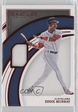 2022 Panini Immaculate Red 6/25 Eddie Murray #15 HOF 04br