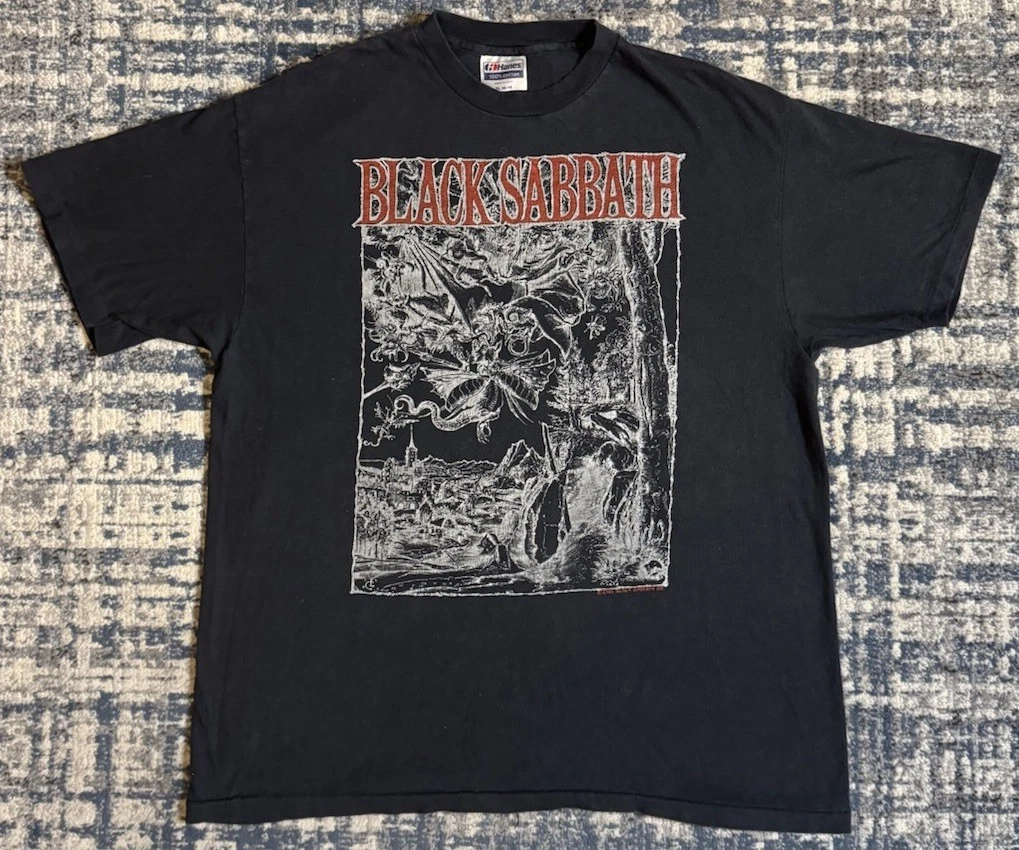 Preços baixos em Camisa Tour Black Sabbath | eBay