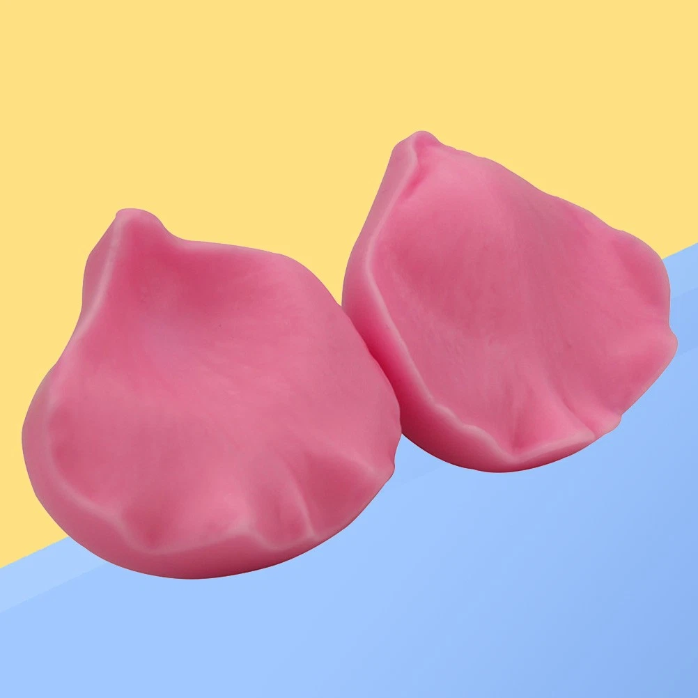 Stampo In Silicone A Forma Di Fiore Rosa - Set Da 6 Per Muffin E Torte | Decorazioni Pasticceria - 5