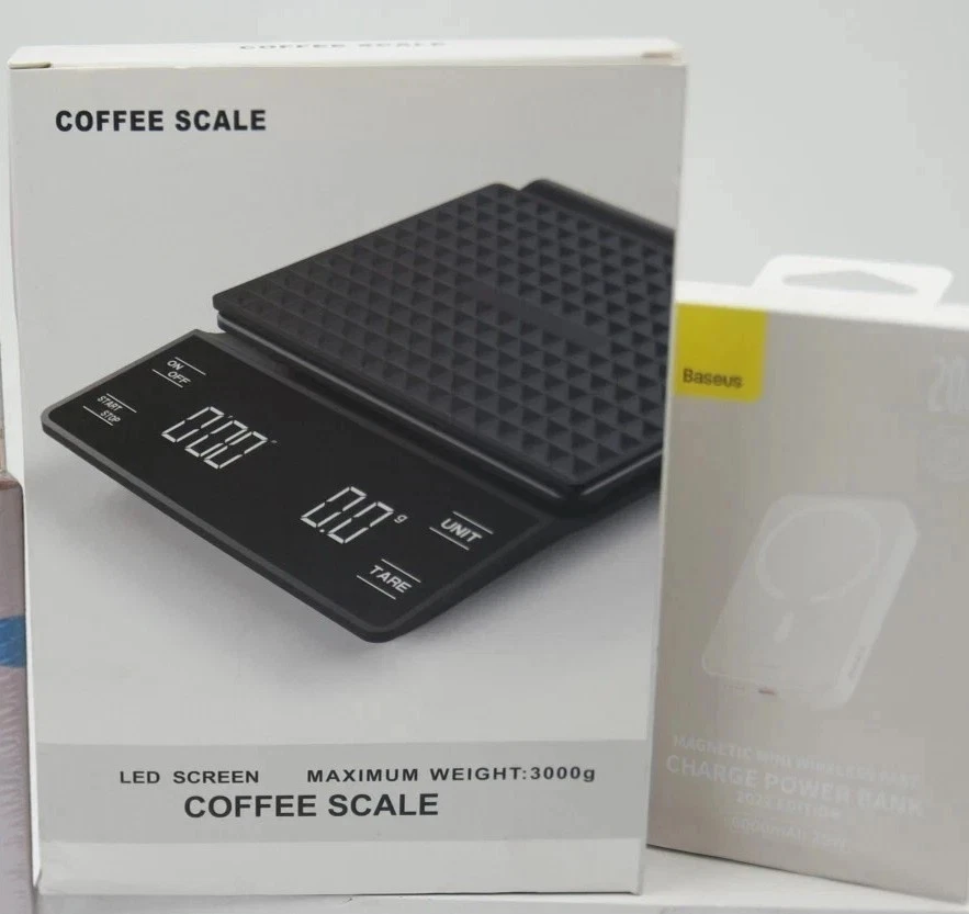 Lote Reloj Elgin, Baseus Power Bank, Up3, Báscula Café, Extractor de Lema Portátil Etc. Foto 4 de 4