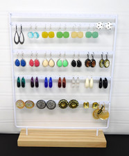 Vintage JOAN RIVERS Earrings Collection Lot of 26 Pairs Pierced