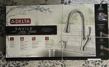 Delta Savile 19949Z-SD-DST Chrome 1-Handle Pull-Down Kitchen Faucet