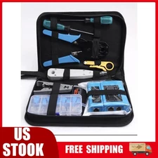 ✨ Network Cable Tester Tool Network Repair Combination Tool Kit Crimping Pliers