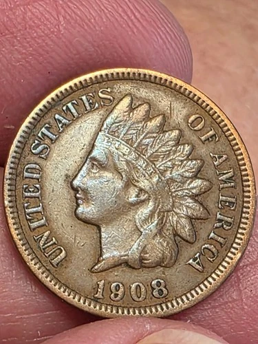1908 S INDIAN HEAD CENT--VF & NICE COLLECTIBLE GRADE BETTER DATE