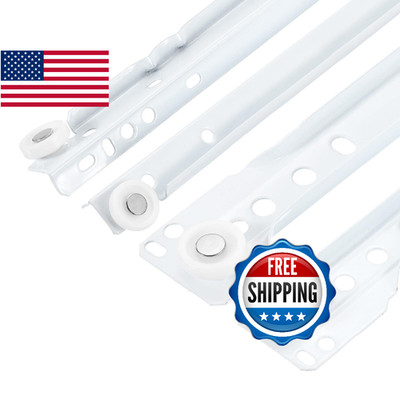 UXcell 20in Drawer Slide Heavy Duty Side Bottom Mount Drawer Glides Replacement