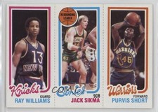 1980-81 Topps Ray Williams Jack Sikma Purvis Short #100-225-173 HOF 1m5t