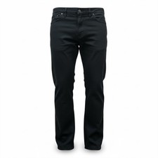 Polo Ralph Lauren Mens Black Cotton Straight Leg 5-Pocket Pants 38x34 NWT