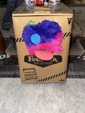 Fuggler Plush Funny Ugly Monster Oogah Boogah Rainbow Furry Teeth Tongue 9" 2018