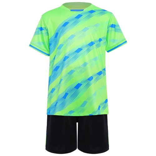 Kids Boys Set Badminton Suit Running Outfit Fitness Casual Football Exercise - Picture 30 of 51