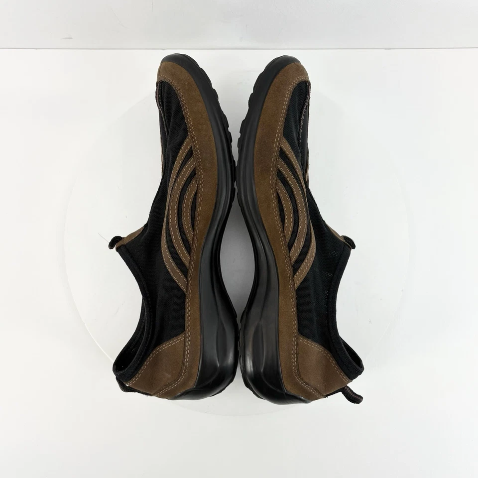 Fly Flot Anatómico Anti Choques Marrón Negro Cuero Malla Sin Cordones Para Mujer 8/EU 39 Foto 4 de 4