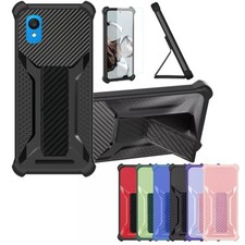 for Alcatel 1 2021 Phone Case Cover Glass Screen Protector A1