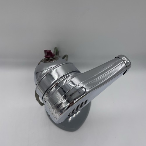 Vintage K-M #11-503A 275W Chrome Hair Dryer w/ Stand Heat & Cool Tested Working - Picture 5 of 15