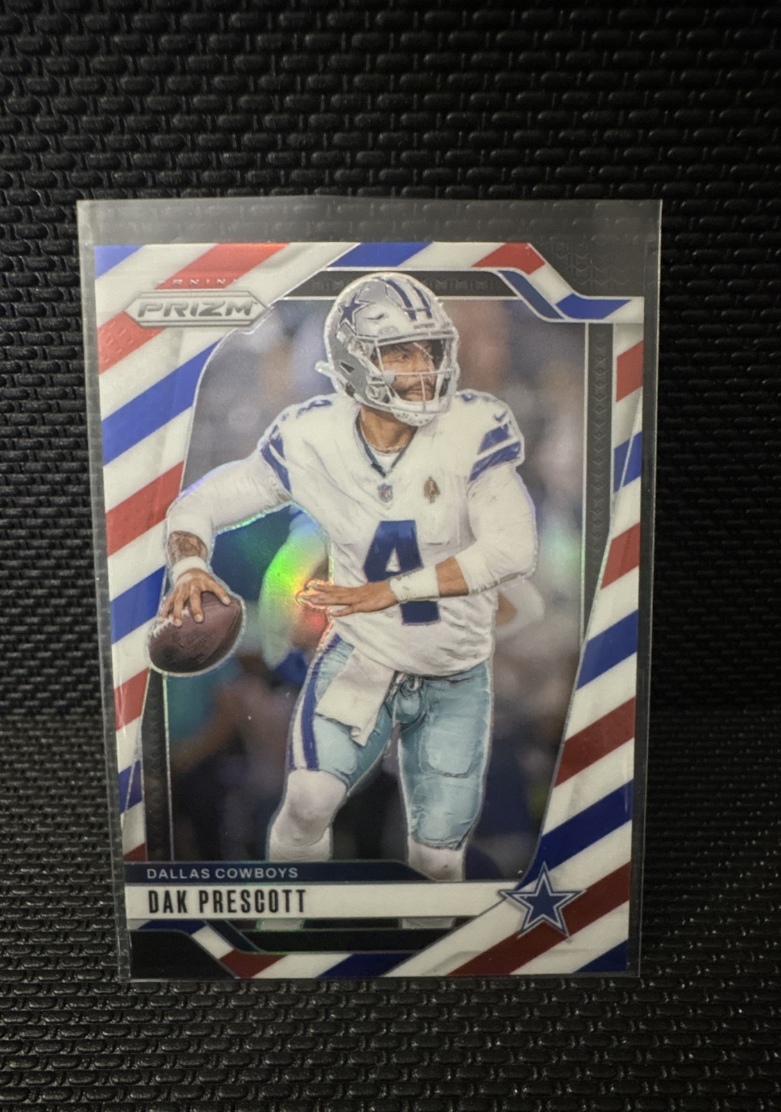 2024 Panini Prizm - Dak Prescott #73 Red White & Blue Prizm
