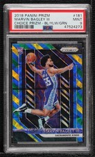 2018 Panini Prizm Choice Blue Yellow & Green Marvin Bagley III PSA 9 MINT 0y8e