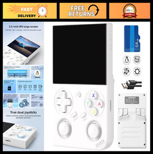 Portable Retro Handheld Game Console 3.5" IPS Screen 4353 Games 64GB TF Card WiF