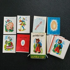 Vintage The Golden Egg Childrens Card Game  Complete Cards + Rules