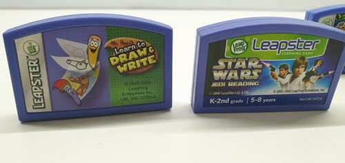 LeapFrog Leapster Cartridge Game Lot Educational Leap Frog Cars Star Wars Diego - Picture 9 of 10