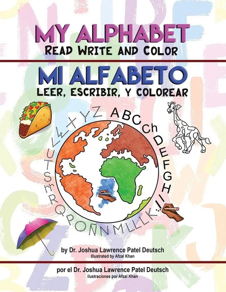 Joshua Lawrence Patel Deutsch | Mi Alfabeto Leer, Escribir, Colorear My...-image
