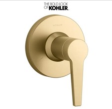 Kohler T97091-4-2MB PITCH TRANSFER VALVE TRIM Vibrant Brushed Modern Brass NEW