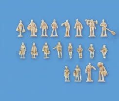 Juego de figuras surtidas sin pintar Modelscene 5157 calibre B N | Zustand: New
