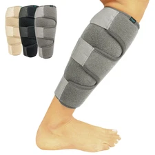 Calf Brace Adjustable Support Shin Splint Lower Leg Compression Wrap Women Men