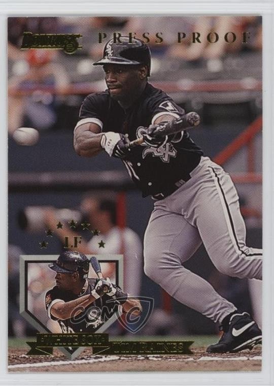 1995 Donruss Press Proof /2000 Tim Raines #75 HOF 0nr