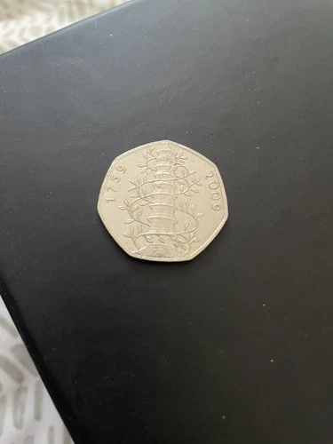 2009 UK 50 Pence — photo from another recent sale