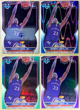 2023 Bowman Chrome U Ernest Udeh 1st Auto, Blue RayWave, Aqua, Purple Refractors