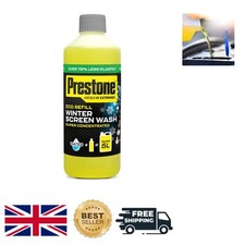 Sustainable 500ml Screen Wash Makes 5 Litres - Perfect for Winter Driving 1.40 per litre