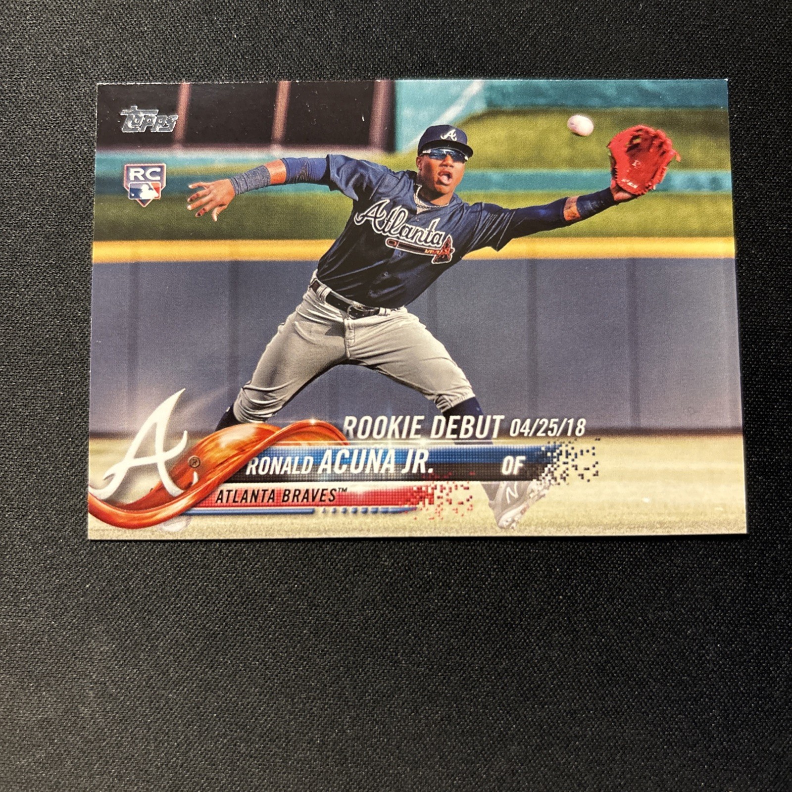 2018 Topps Update #US252 Ronald Acuna Jr. Rookie